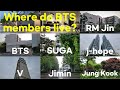 [BTS SEOUL] YouBTS, Where do BTS members live? Where is BTS loading? 방탄 멤버들은 어디에 사나요? BTS 숙소는 어디에요?