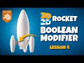 Blender Beginner Tutorial - Part 4 (Boolean Modifier)