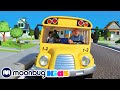 Wheels on the Bus V4 - Sing Along | @CoComelon | Moonbug Literacy