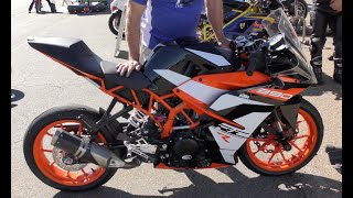 2 Clicks Out: KTM RC 390 R Suspension Setup (TRAILER)