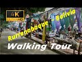 🇧🇴 【4K 60fps】WALK - RURRENABAQUE ~ walking Tour - Bolivia