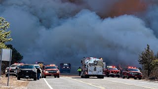 Long Island brush fires investigated as arson as crews knock down last of four blazes