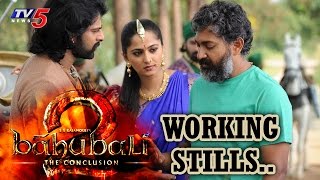 Baahubali-2 Working Stills | Baahubali -The Conclusion | TV5 News