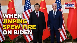 "Do Not Cross...": Xi Jinping Sends Stern Warning To US As Joe Biden Fails To Redefine US-China Ties
