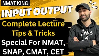 Input Output | Complete Lecture | Logical Reasoning - Input Output