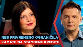 Narodna banka Srbije privremeno ograničila kamate na stambene kredite I Marija Ugrčić I URANAK1