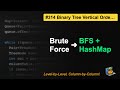 LeetCode #314: Binary Tree Vertical Order Traversal in Java | DFS vs BFS - Real-World Tree Hack!