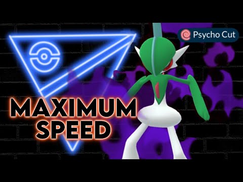 NIGHTMARE SPEED! *NEW* PSYCHO CUT SHADOW GALLADE OUTPACES EVERYTHING IN THE GREAT LEAGUE PoGo PvP