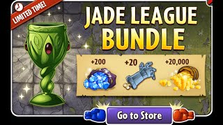 Plants vs. Zombies 2 Arena: Reward Top 1 Jade League Bundle: Gameplay 2020