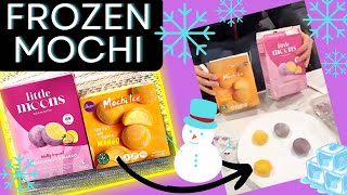 Little Moons Frozen Mochis 🇬🇧 vs Buono Mochi Ice 🇹🇭 #review