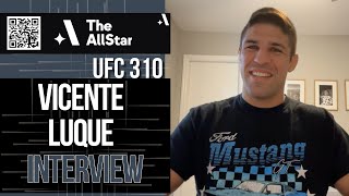 Vicente Luque talks plan to finish Nick Diaz at UFC 310, training with Ilia Topuria & Jorge Masvidal