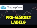 How To Turn On Pre-Market Price Label On TradingView (2022)