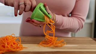 Make Veggie Noodles With The Progressive Veggie Spiralizer (20% Off This Month Only)