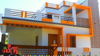 22 லட்சத்தில் 1400sqft ல் அழகான 2BHK காம்பாக்ட் வீடு l 2BHK Compact House @ 22 lakhs 2020 | Veedu 35