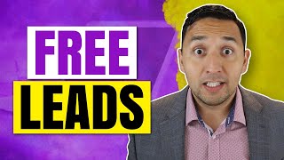 FREE real estate LEADS - SOCIAL MEDIA LEAD GENERATION - Get FREE LEADS WITHOUT spending a DIME