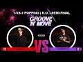 Groove'N'Move Popping Battle 2024 - 1/2 - LADY-C vs CREESTO