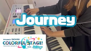 【プロセカ】Journey 弾いてみた【キーボード】