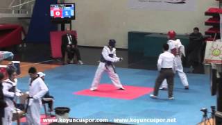 74kg  Ozan B. Bindak - Anil Kara (2013 Turkish TKD Championships Under -21)