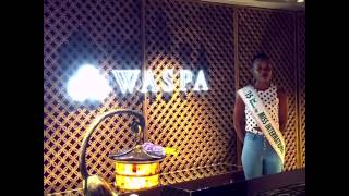 missinternational2015　Miss Kenya Eunice Onyango　WASPA体験 (japanese spa)