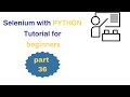 036 how to handle static dropdown in selenium | Web Automation Selenium Python