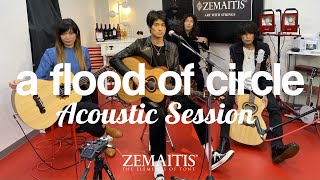 a flood of circle Acoustic Session presented by ZEMAITIS GUITARS