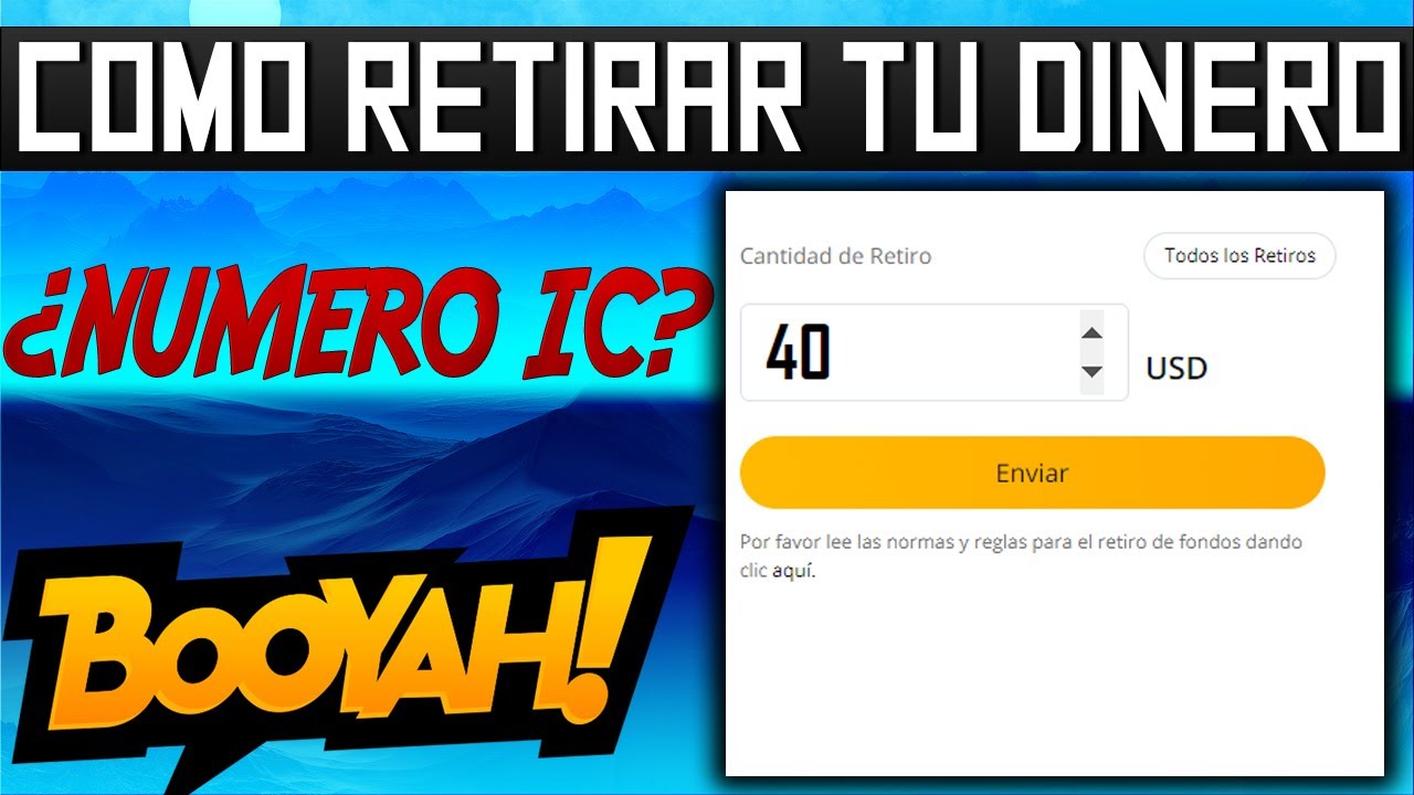 ¿COMO COBRAR EN BOOYAH LIVE? COMO RETIRAR TU DINERO EN BOOYAH LIVE ...