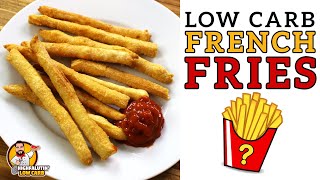 Low Carb FRENCH FRIES 🍟 EASY KETO French Fry Recipe by Heavenly Fan!