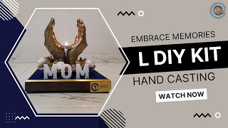 Embrace Memories L DIY Hand Casting Kit Tutorial | How To Do Hand Casting