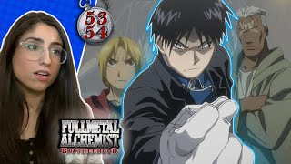 ROY GETS REVENGE!!  FullMetal Alchemist Brotherhood REACTION | FMAB Ep 53-54