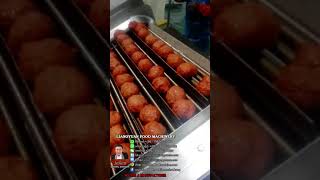 No.65|魚丸生產線|肉丸生產線|boilling food machine|meat ball frying|china meat ball factory|#shorts #food