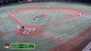 Wheaton Baseball versus Carthage College (4/28/23)