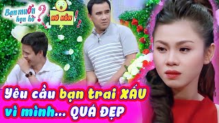 Tự tin sắc đẹp nữ doanh nhân yêu cầu BẠN TRAI PHẢI XẤU làm Quyền Linh gục ngã | Bạn Muốn Hẹn Hò