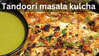 tandoori masala kulcha full recipe #foodlover #tandoorikulcha #virelshorts #chef #newvideo #new