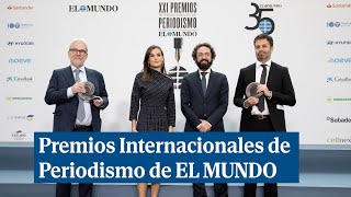 EL MUNDO entrega sus Premios Internacionales de Periodismo