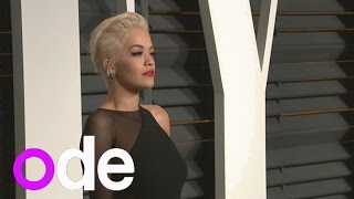 Vanity Fair Oscar party: Rita Ora wears VERY risqué black dress