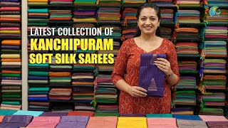 Kanchipuram Soft Silk Sarees For Weddings, Festivals \u0026 Any Special Occasions