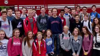 Parade for PIAA state champion runner Rusty Kujdych