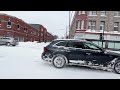 montreal blizzard walking to the hardware store hd feb 17 2025