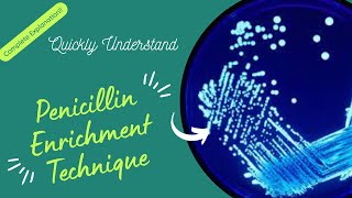 Penicillin Enrichment Method for GATE BT, CSIR-NET Life Sciences, IIT JAM BT, DBT-JRF, BET