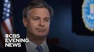 FBI Director Christopher Wray "not much of a Twitter guy"