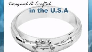 Silver Claddagh Wedding Band Mens - Factorydirectjewelry.com