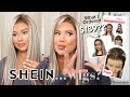 SHEIN Human Hair Wigs?? Try-On First Impressions