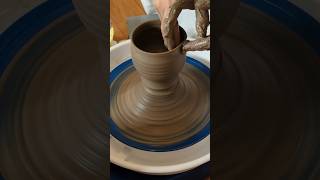 【陶芸】【pottery】電動ろくろでカップを作る