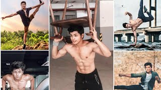 Siddharth Nigam | Shirtless | Gym workout | Exercise | Abs | Aladin