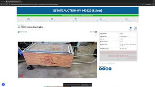 Auctions International Website Tutorial Walk through