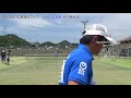 2018年 福井国体広島県選手選考会 シングルス 岡本（広島翔洋クラブ） 対 広岡（ntt西日本）