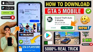 📲 GTA 5 MOBILE DOWNLOAD | HOW TO DOWNLOAD GTA 5 IN ANDROID | DOWNLOAD REAL GTA 5 ON ANDROID 2024