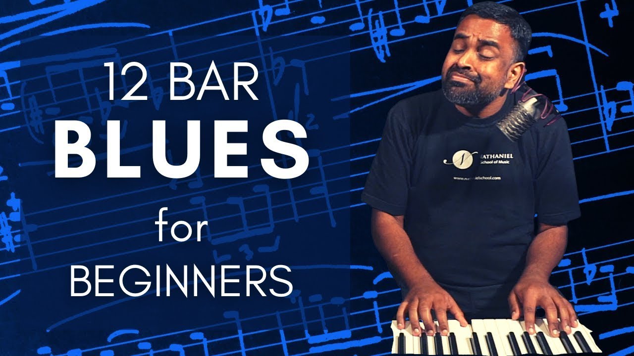 12 Bar Blues Piano For Beginners - SING & PLAY - YouTube