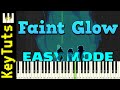 Faint Glow [Deltarune: Chapter 2] by Toby Fox - Easy Mode [Piano Tutorial] (Synthesia)