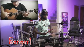 Alip Ba Ta (ft. Swaylex) Bintang Kecil (Fingerstyle, Drum Cover Collab Cover) Freestyle Beware!